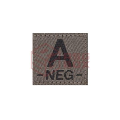 Clawgear A Neg Bloodgroup Patch RAL7013
