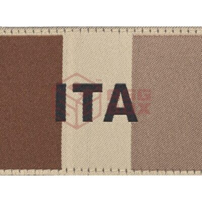 Clawgear Italy Flag Patch Desert