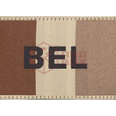 Clawgear Belgium Flag Patch Desert