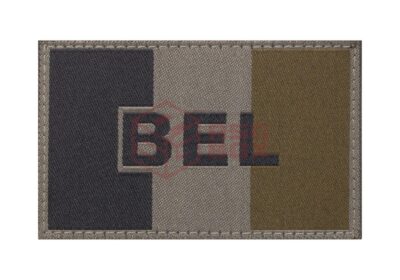 Clawgear Belgium Flag Patch RAL7013