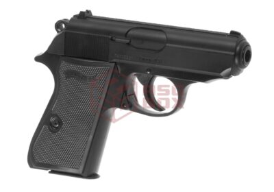 Walther PPK/S Metal Slide Spring Gun Black
