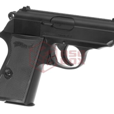 Walther PPK/S Metal Slide Spring Gun Black