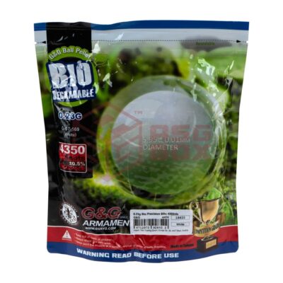 0.23g Bio Precision BBs 4350rds White