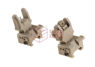 FMA Gen 3 Flip-Up Sights Dark Earth