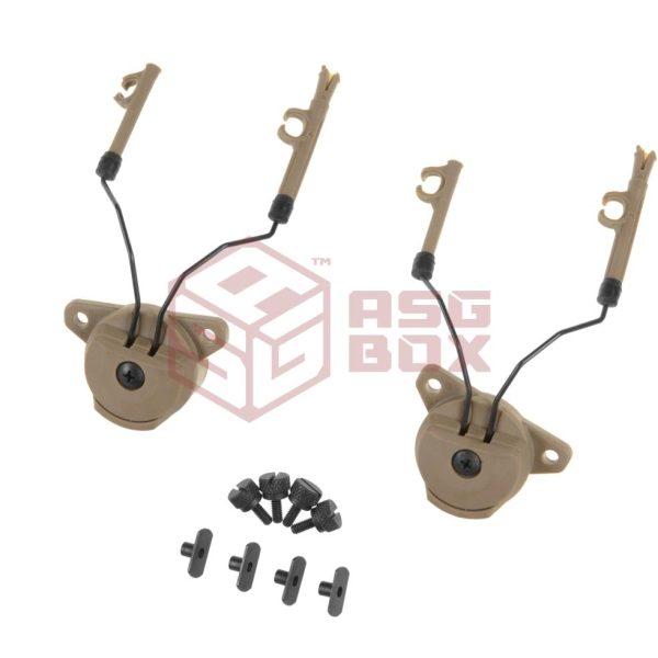 FMA EXF Adapter for Comtac Headsets Dark Earth