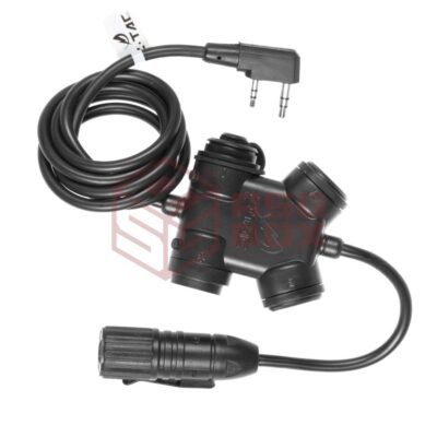 Z-Tactical zSLX Clarus PTT Kenwood Connector Black