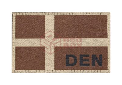 Clawgear Denmark Flag Patch Desert