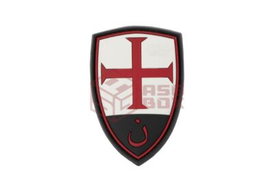 JTG Crusader Shield Rubber Patch Multicolor