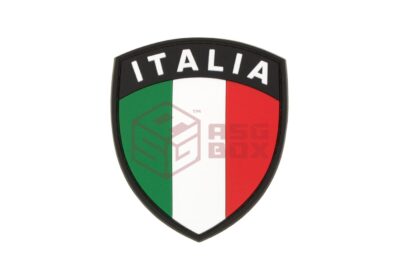 JTG Italia Flag Rubber Patch Multicolor