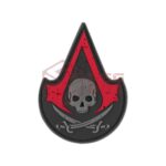 JTG Assassin Skull Rubber Patch Blackmedic
