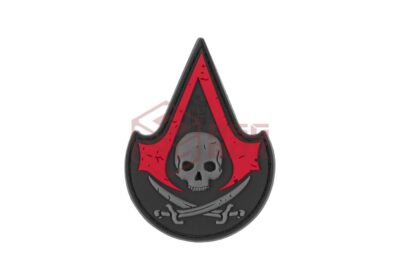 JTG Assassin Skull Rubber Patch Blackmedic