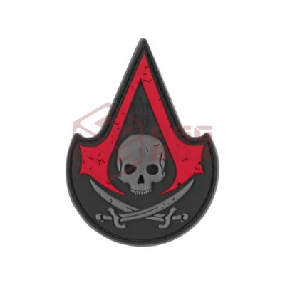 JTG Assassin Skull Rubber Patch Blackmedic