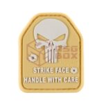 JTG SAPI Skull Rubber Patch Desert