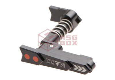 Maxx Model CNC Aluminum Advanced Magazine Release Style A Black - obrazek 3