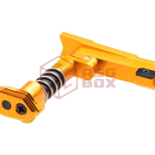 Maxx Model CNC Aluminum Advanced Magazine Release Style A Dark Earth