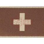 Clawgear Switzerland Flag Patch Desert