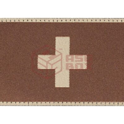 Clawgear Switzerland Flag Patch Desert