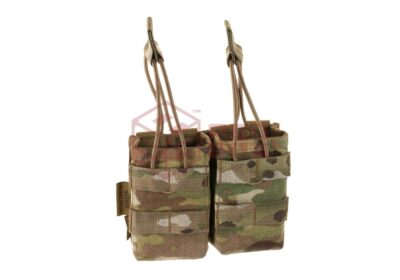Warrior Double Open Mag Pouch AK 7.62mm Multicam
