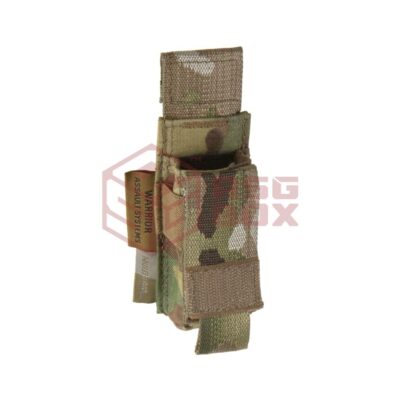 Warrior Direct Action Single Pistol Mag Pouch 9mm Multicam