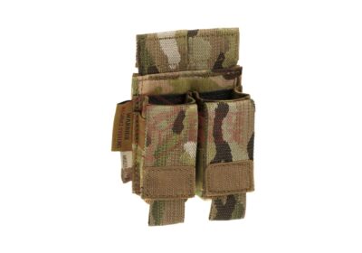 Warrior Direct Action Double Pistol Mag Pouch 9mm Multicam