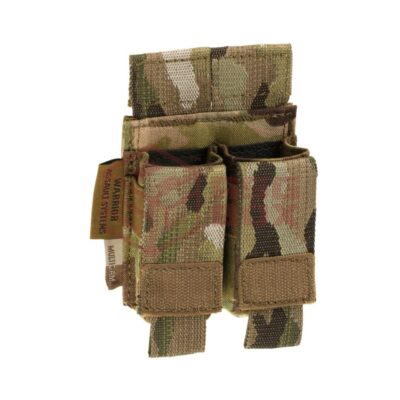 Warrior Direct Action Double Pistol Mag Pouch 9mm Multicam