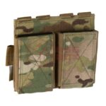 Warrior Double Elastic Mag Pouch Multicam