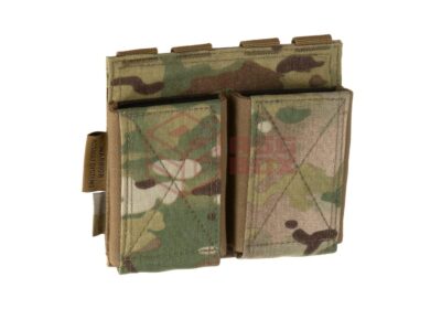 Warrior Double Elastic Mag Pouch Multicam