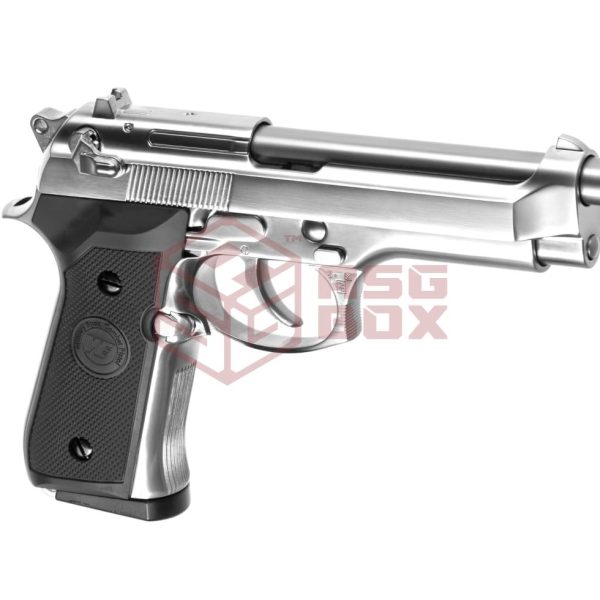 WE M9 Full Metal Co2 Silver