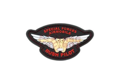 JTG Bush Pilot Rubber Patch Multicolor