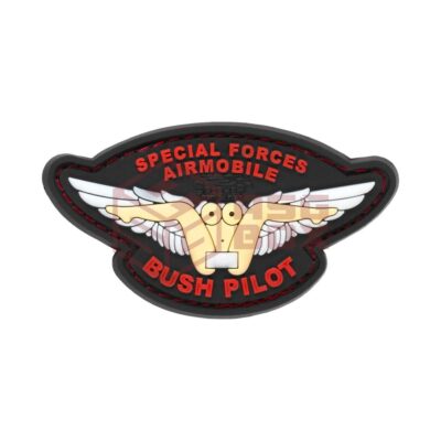 JTG Bush Pilot Rubber Patch Multicolor