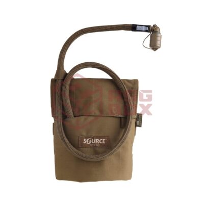 Source Kangaroo 1L Collapsible Canteen with Pouch Coyote