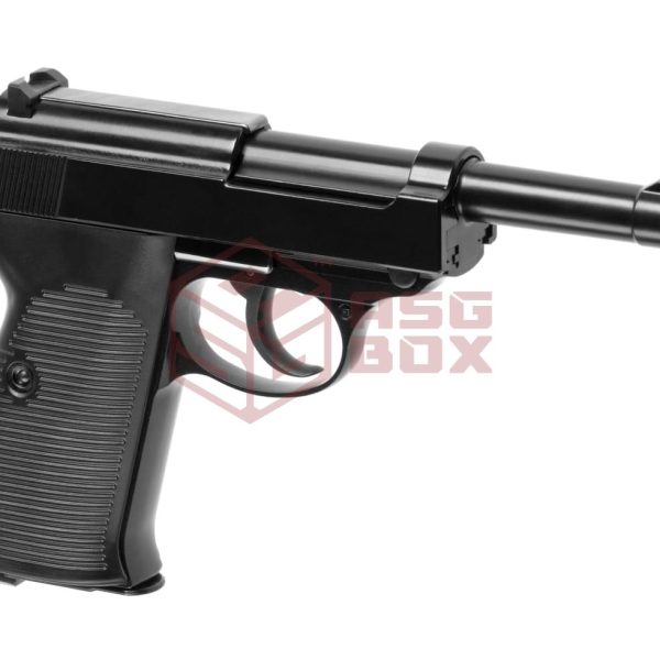 WE P38 Full Metal GBB Black