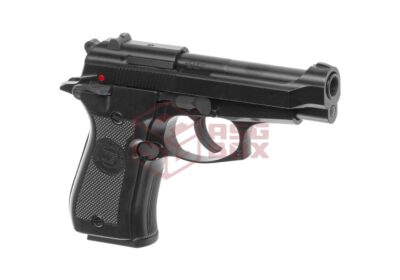 WE M84 Full Metal GBB Black