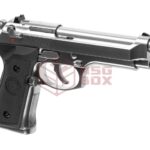WE M9 V2 Full Metal GBB Silver