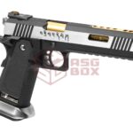 WE Hi-Capa 6 Force A Gold Barrel Full Metal GBB Dual Tone