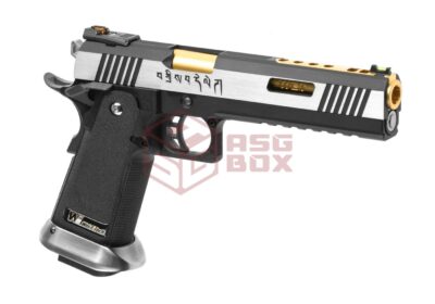 WE Hi-Capa 6 Force A Gold Barrel Full Metal GBB Dual Tone