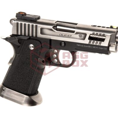 WE Hi-Capa 3.8 Force Full Metal GBB Silver