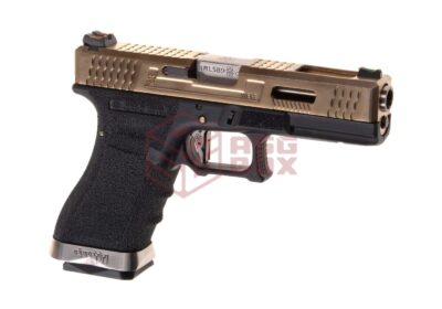 WE G-Force 18C Metal Version GBB Gold