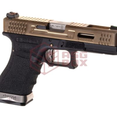 WE G-Force 18C Metal Version GBB Gold