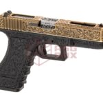 WE WE18C Etched Metal Version GBB Gold