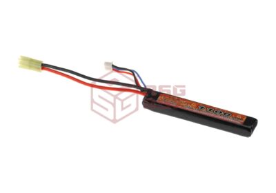 VB Power Lipo 7.4V 1100mAh 20C Stock Tube Type Black