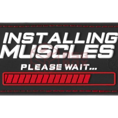 JTG Installing Muscles Rubber Patch Multicolor