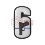 JTG Watch your Six Rubber Patch Multicolor