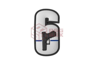 JTG Watch your Six Rubber Patch Multicolor