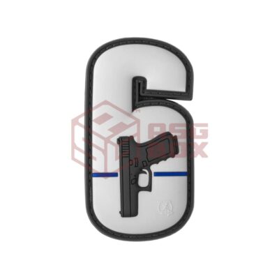 JTG Watch your Six Rubber Patch Multicolor