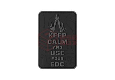 JTG Keep Calm EDC Rubber Patch Blackops