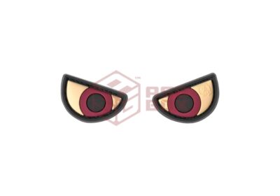JTG Angry Eyes Rubber Patch Multicolor