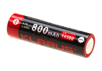Klarus 14500 Battery 3.7V 920mAh Black