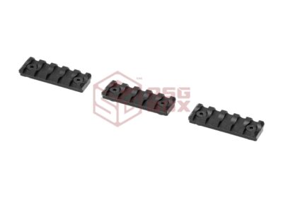 VFC Keymod Rail Section 5 Slot 3-Pack Black