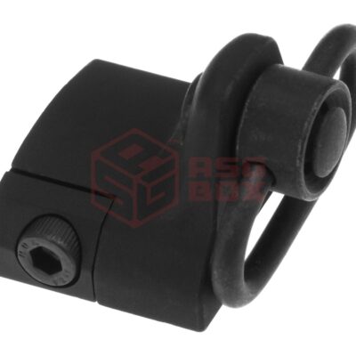 Metal Hand Stop with QD Sling Swivel Black